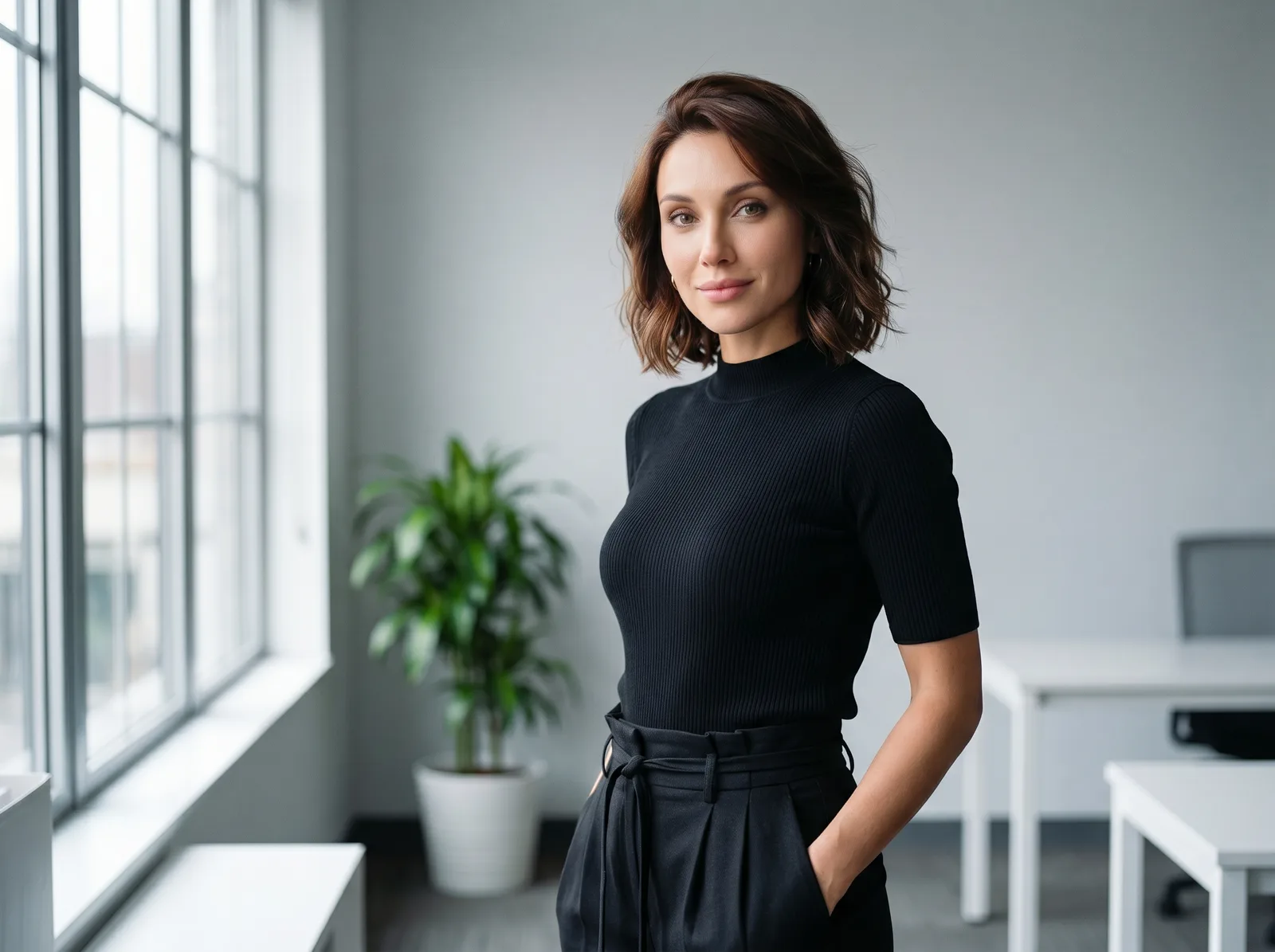 Кнопка Photoroom на фото в Pinterest для запуска AI-фотосессии по референсу